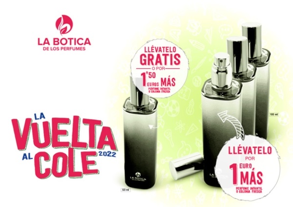 La vuelta al cole 2022: La Botica de los Perfumes lanza descuentos para toda la familia